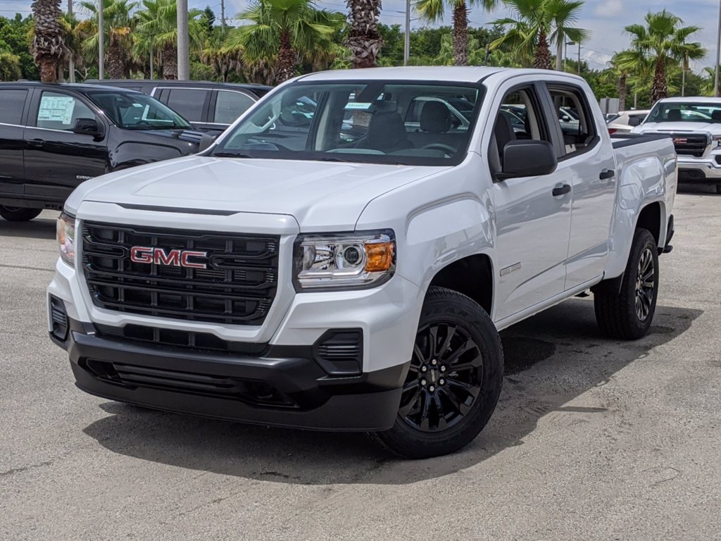 new 2021 gmc canyon 2wd elevation standard rwd trucks